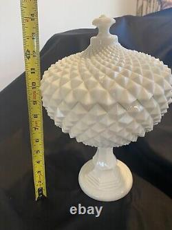 Westmoreland milk glass vase