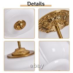 White Milk Glass Ceiling Light Fixture, 15 Vintage Pumpkin Pendant Light Wit