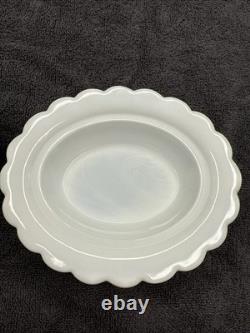 White Milk Glass Mosser Glass Hen On Nest Dish (Read Description) White Milk Glass Mosser Glass Hen On Nest Dish (Read Description)