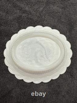 White Milk Glass Mosser Glass Hen On Nest Dish (Read Description) White Milk Glass Mosser Glass Hen On Nest Dish (Read Description)