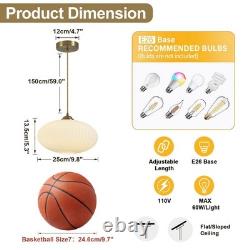 White Milk Glass Pendant Lights Kitchen Island Mid Century Modern Globe Penda